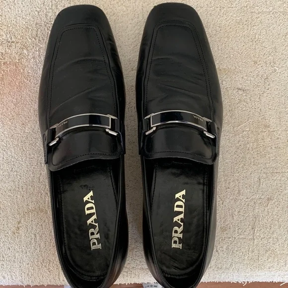 Prada top loafer sale